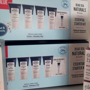 2 AHAVA Dead Sea Naturals Essential Starter Kits